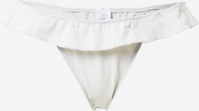 OW Intimates String en blanc, Vue avec produit