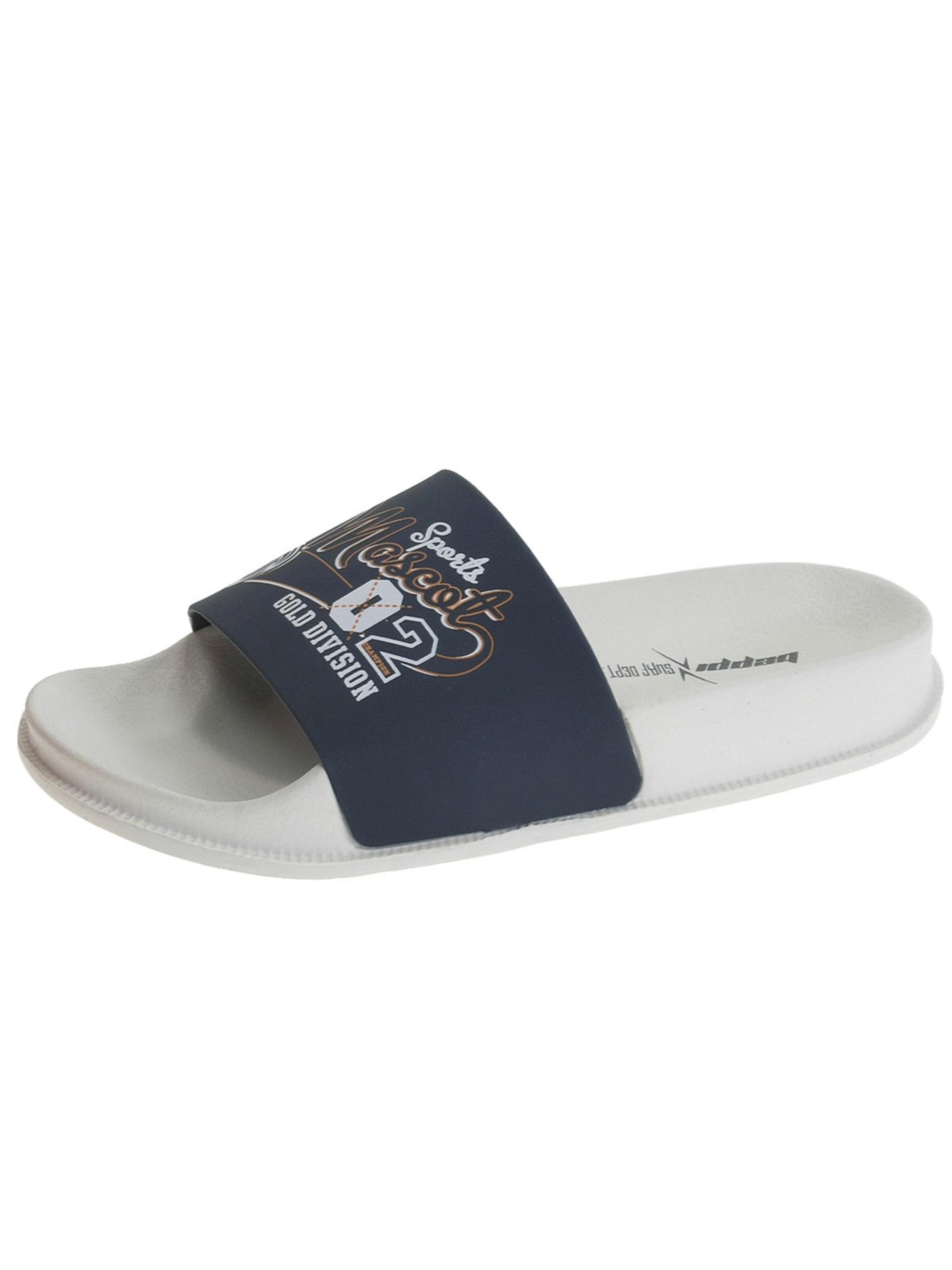 Beppi Strand-/badschoen in Blauw: voorkant