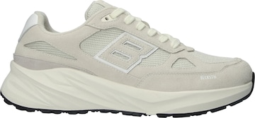 BLACKSTONE Platform trainers 'FLINT MOSS' in Grey: front