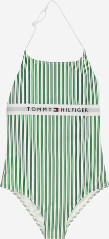 Costume intero di Tommy Hilfiger Underwear in verde: frontale