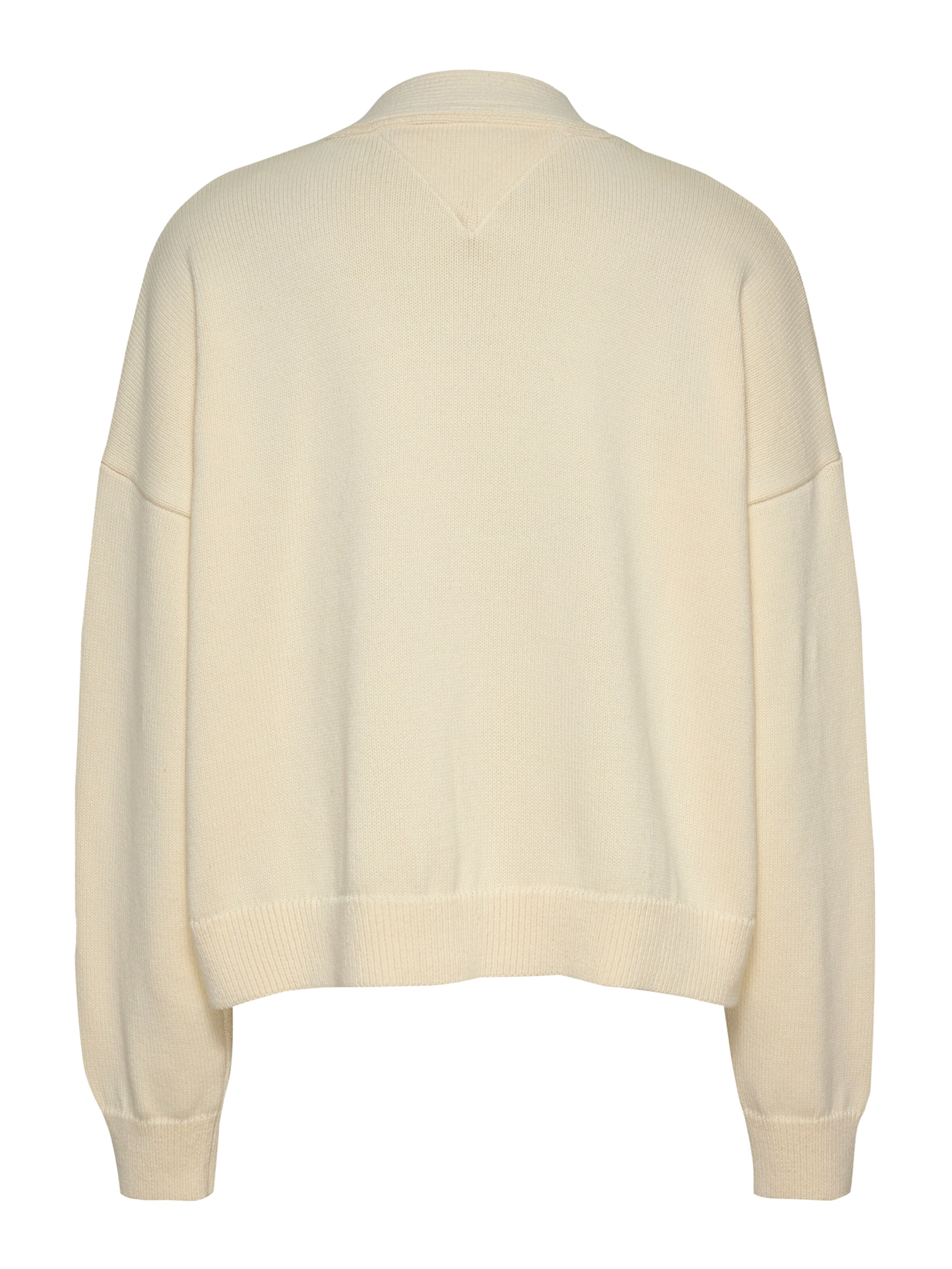 Tommy Jeans Strickjacke in Weiß