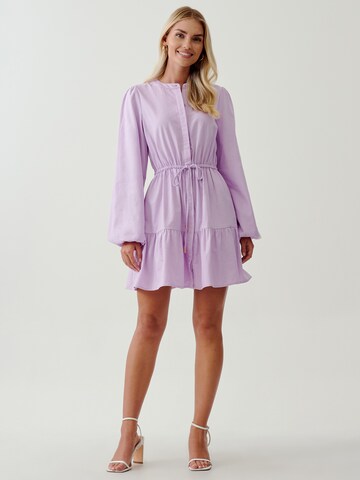 Robe 'SABINA' Tussah en violet