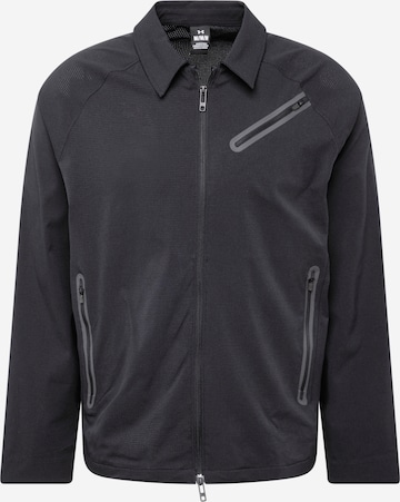 UNDER ARMOUR - Casaco deportivo 'Unstoppable Vent' em preto: frente