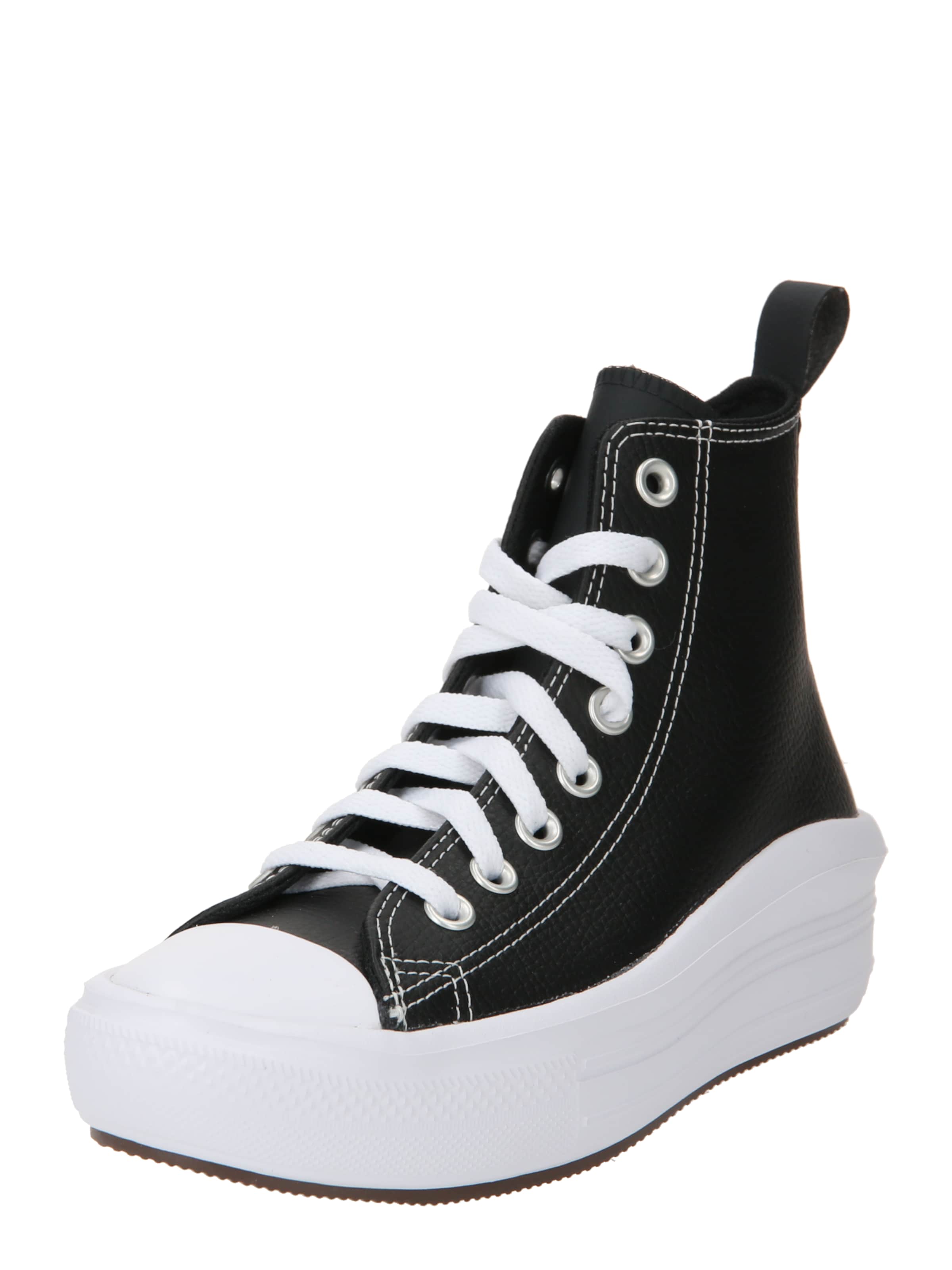 Sneaker 'Chuck Taylor All Star Move' di CONVERSE in nero: frontale