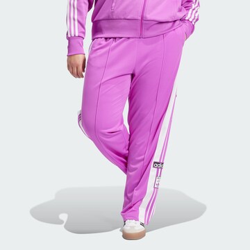 ADIDAS ORIGINALS Loose fit Trousers 'Adibreak' in Purple: front