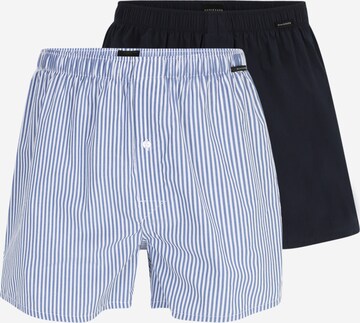 SCHIESSER Boxershorts in Blauw: voorkant