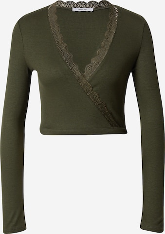 ABOUT YOU Shirt 'Luise' in Groen: voorkant