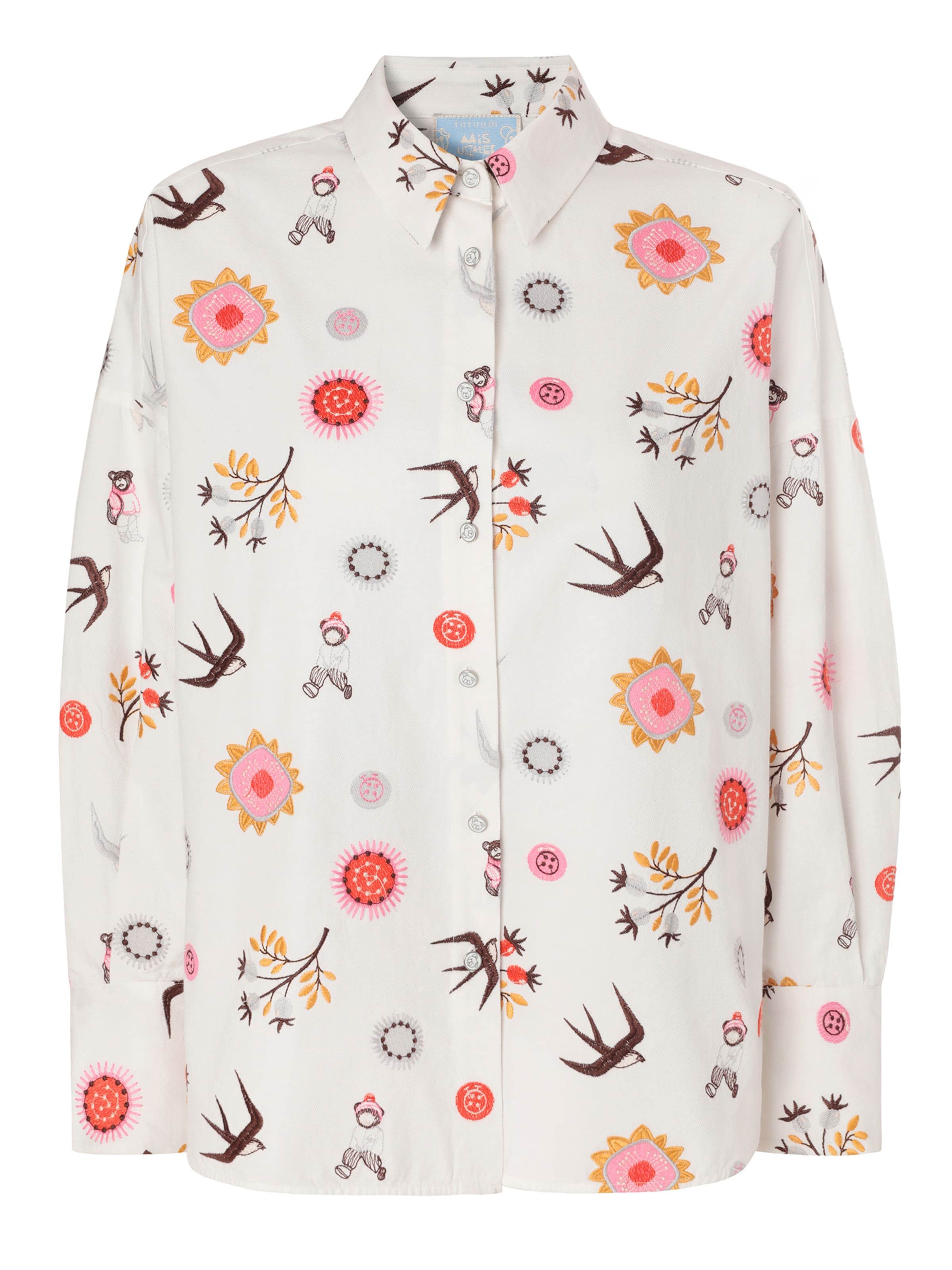 Tricou de la TATUUM pe alb: față