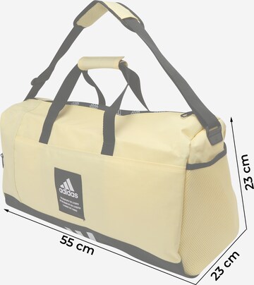 ADIDAS SPORTSWEAR Αθλητική τσάντα '4Athlts' σε κίτρινο