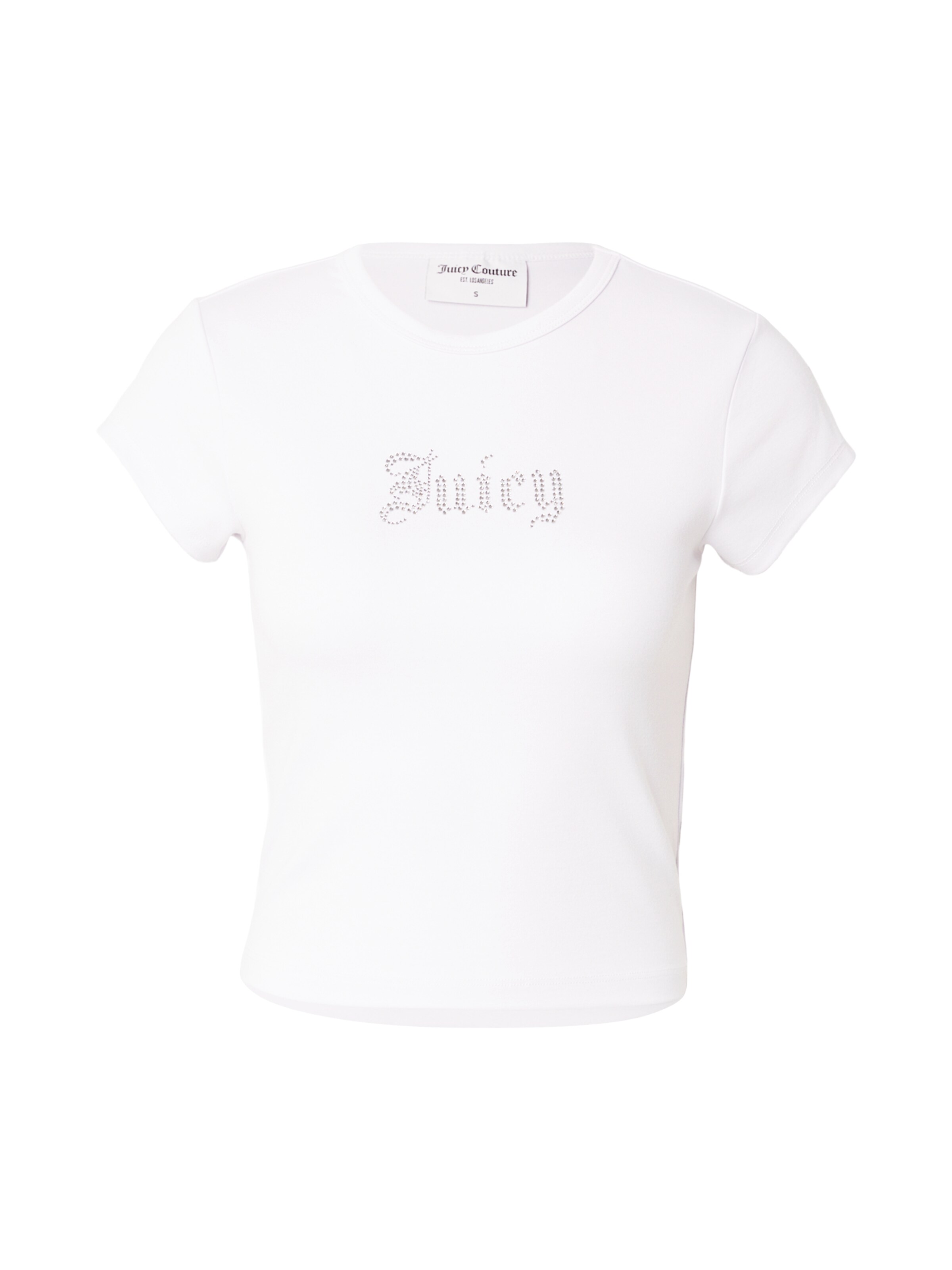 Tricou de la Juicy Couture pe alb: față