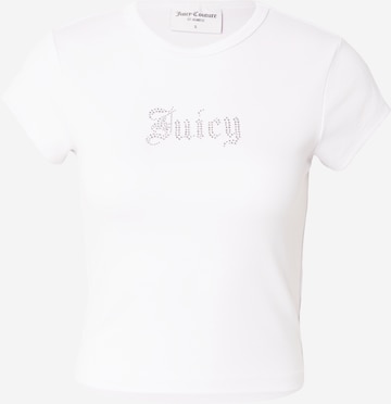 Juicy Couture - Camisa em branco: frente
