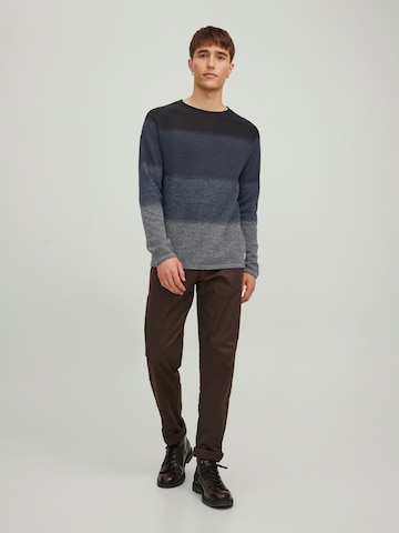 Regular fit Pullover 'Hill' di JACK & JONES in blu