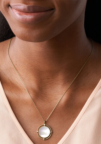 FOSSIL Necklace in Gold: front