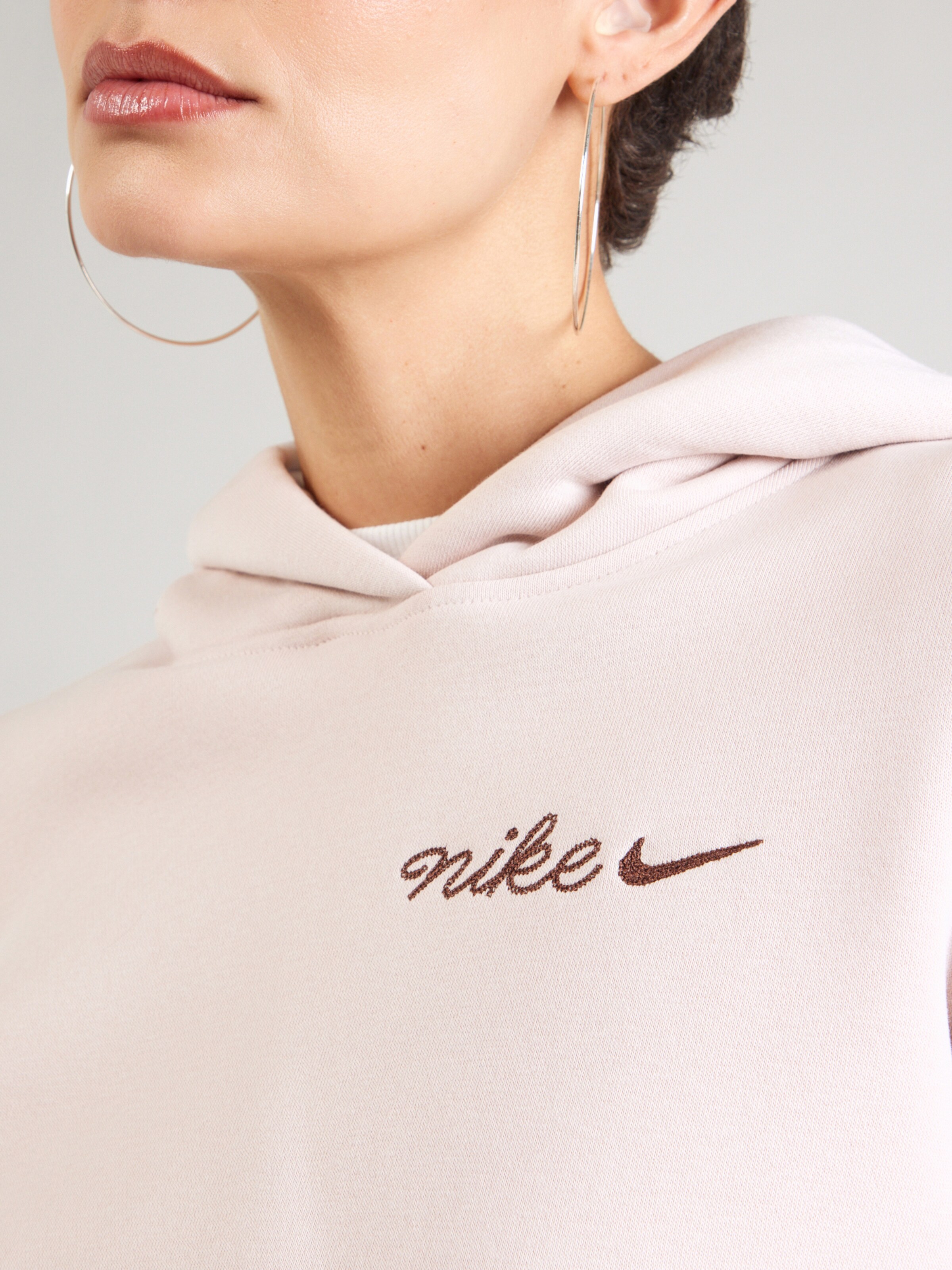 nike sweatshirt rose gold