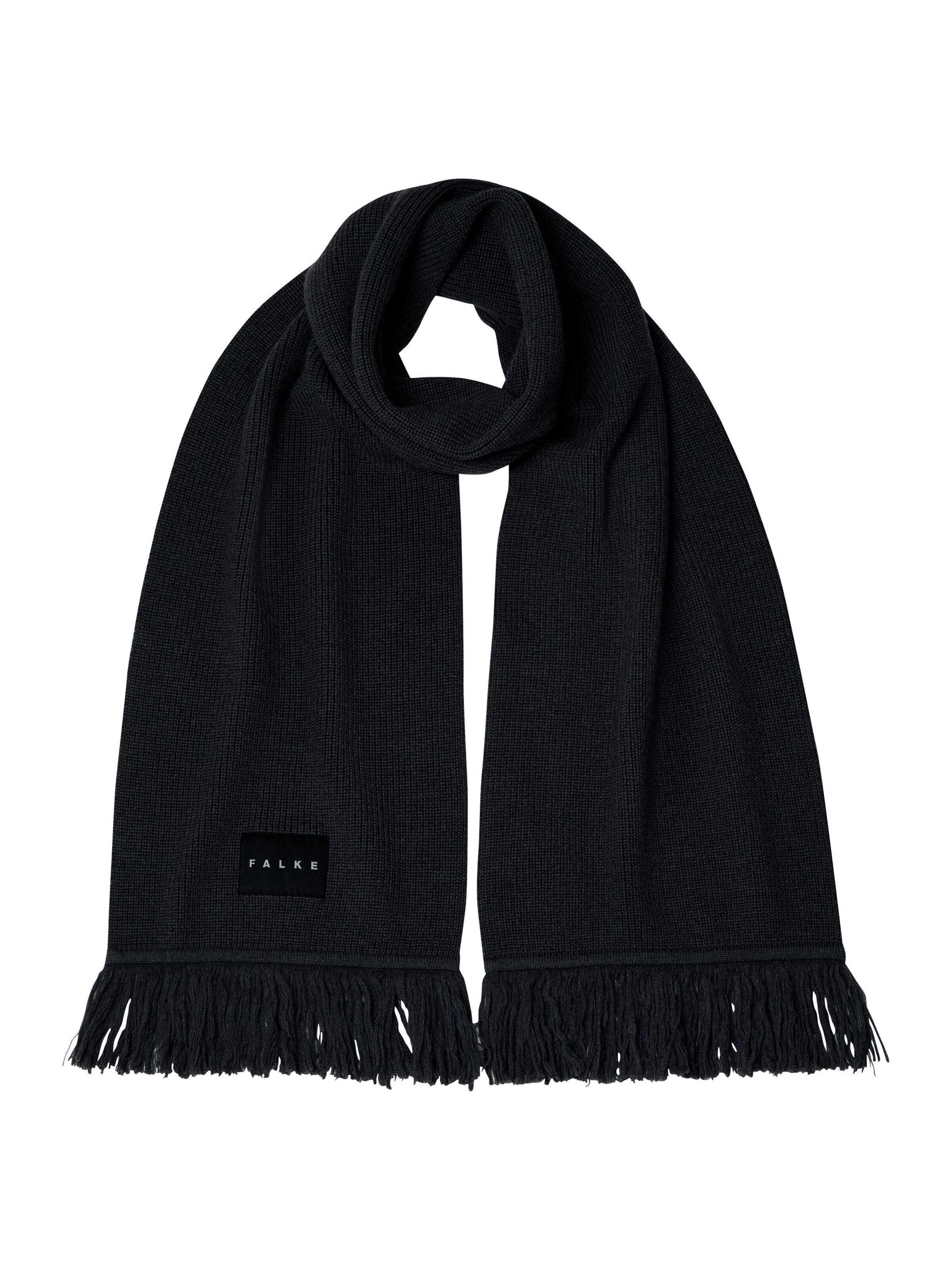 FALKE Scarf in Grey: front