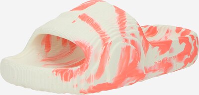ADIDAS ORIGINALS Zapatos abiertos 'Adilette 22' en rojo neón / blanco, Vista del producto