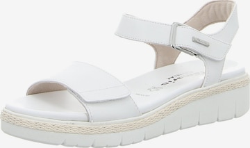 Sandalo di Tamaris in bianco: frontale