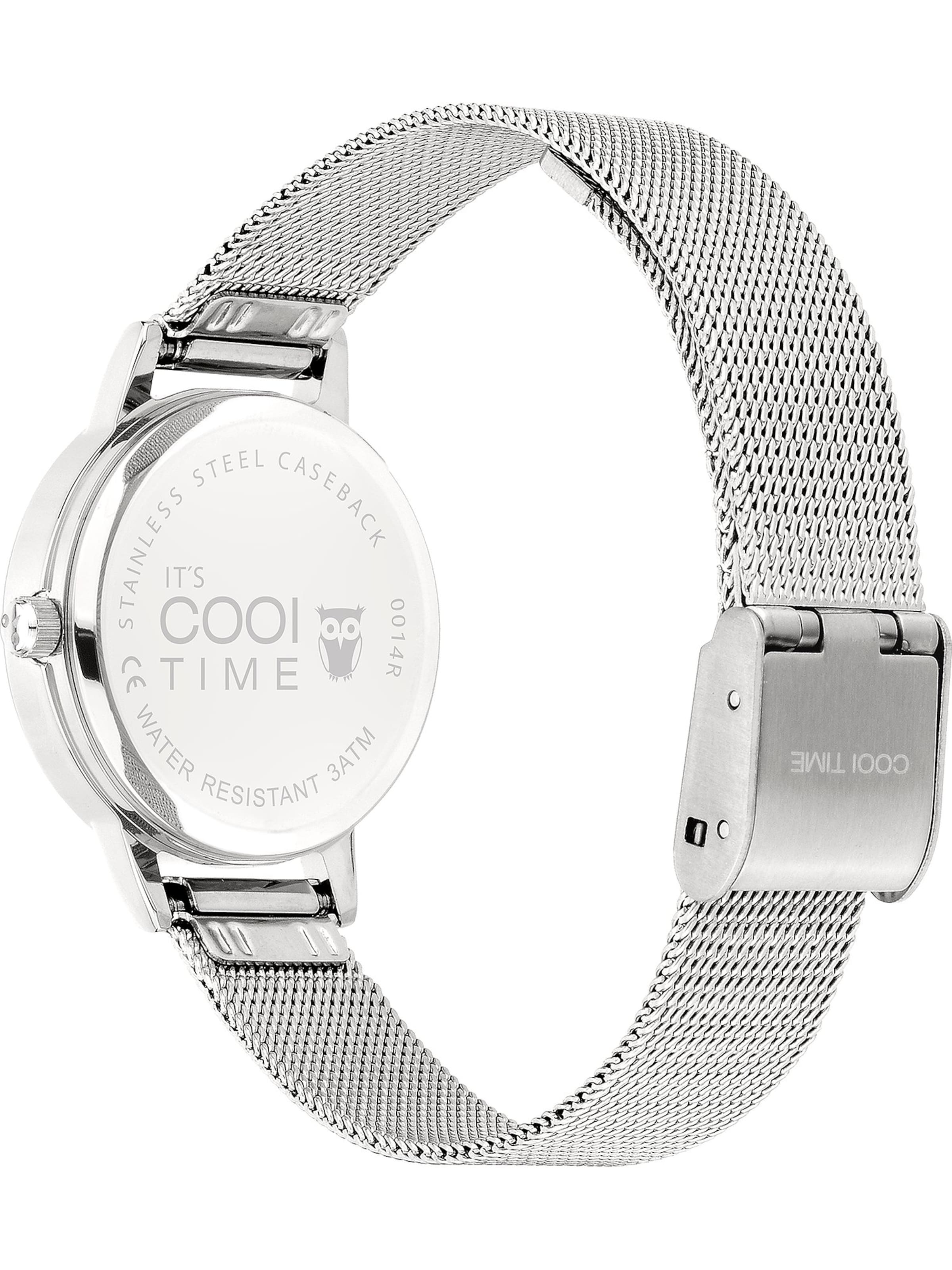 Cool Time Uhr in Silber