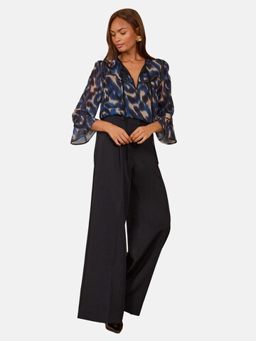 love & roses Bluse i blå: forside