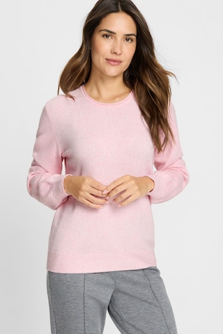 Olsen Pullover, gerade geschnitten in Pink: Vorderseite