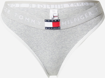 Tommy Hilfiger Underwear Thong in Grey: front