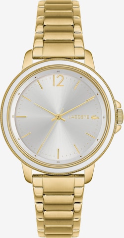 LACOSTE Analogové hodinky – zlatá: přední strana