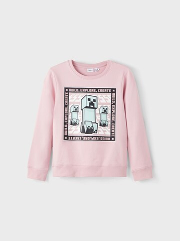 NAME IT Sweatshirt 'Jassana' i rosa