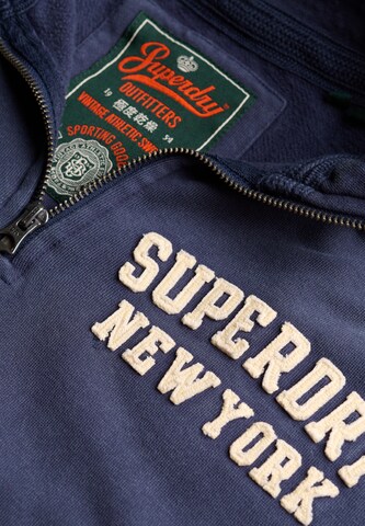 Sweat-shirt 'Vintage Athletic' Superdry en bleu