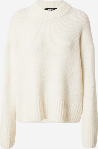 Gina Tricot Pullover 'Charlie' in Weiß: predná strana