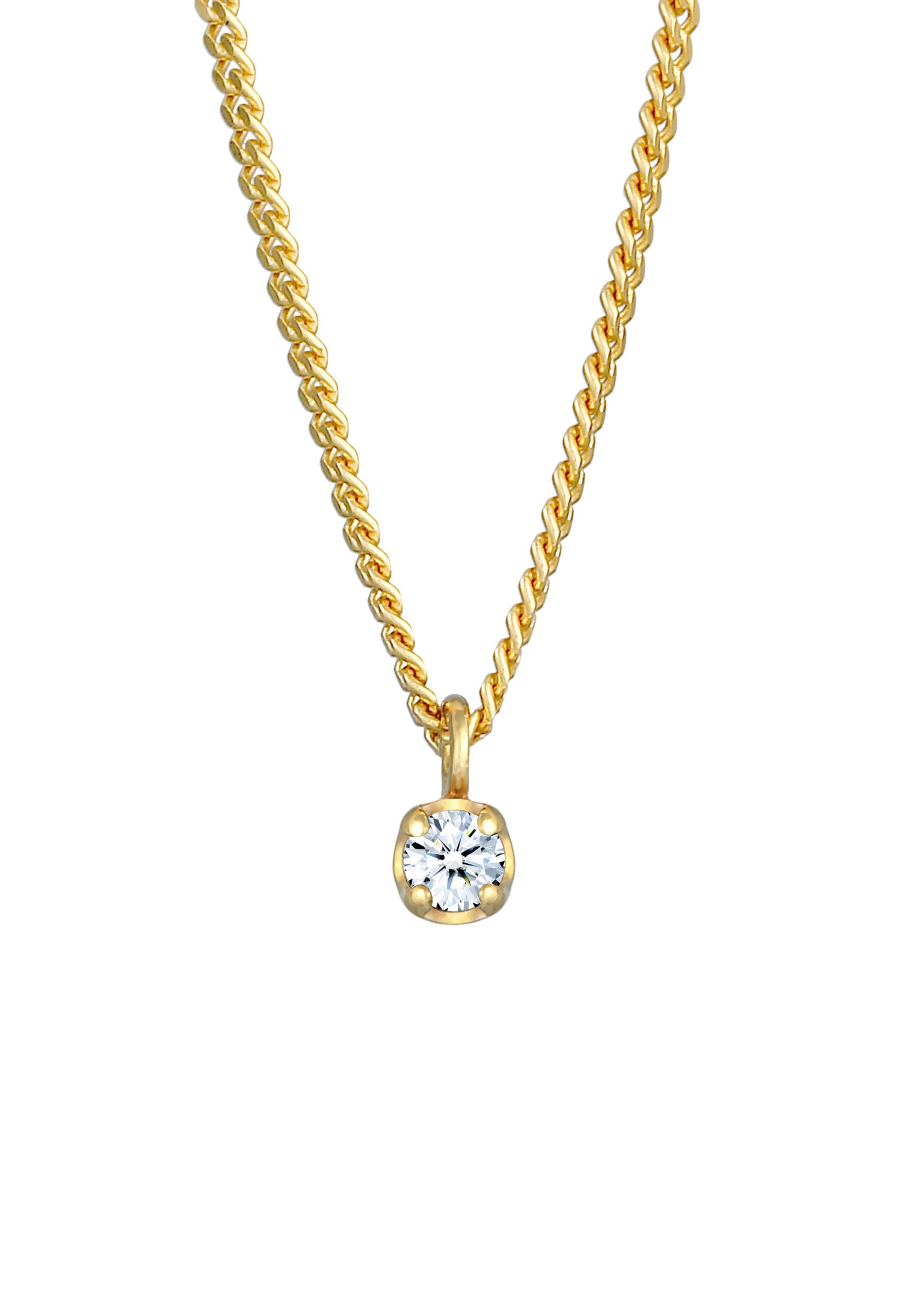 Frauen Schmuck Elli DIAMONDS Halskette Diamant in Gold - CC89566
