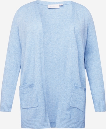 ONLY Carmakoma Knit Cardigan 'Esly' in Blue: front