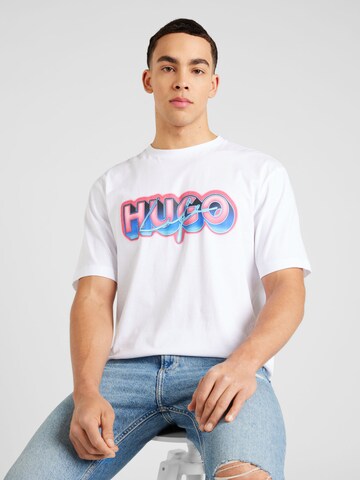 Maglietta 'Nillumi' di HUGO in bianco