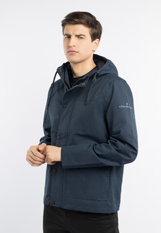 DreiMaster Klassik Between-Season Jacket in Blue: front