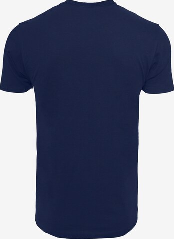 Merchcode Shirt 'Christmas Loading' in Blauw