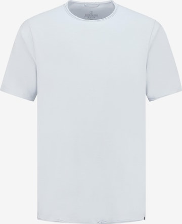 Dstrezzed T-Shirt 'The Mc. Queen' in Blau: Vorderseite