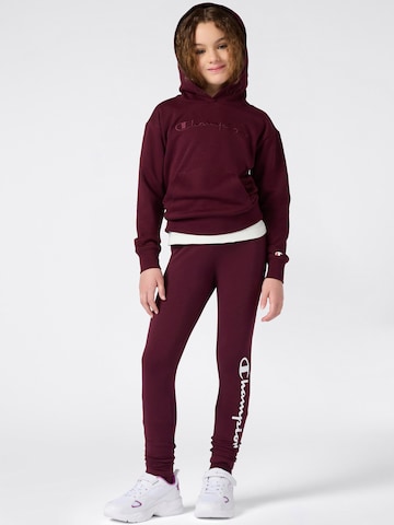Champion Authentic Athletic Apparel Скинни Леггинсы в Красный: спереди