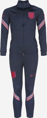 NIKE Tracksuit 'England Dry Strike' in Blue: front