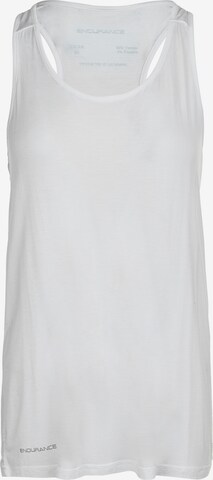 ENDURANCE Sports Top 'Siva' in White: front