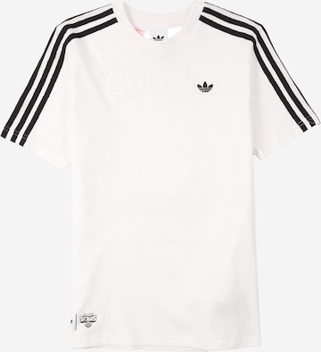 ADIDAS ORIGINALS Majica | bela barva: sprednja stran
