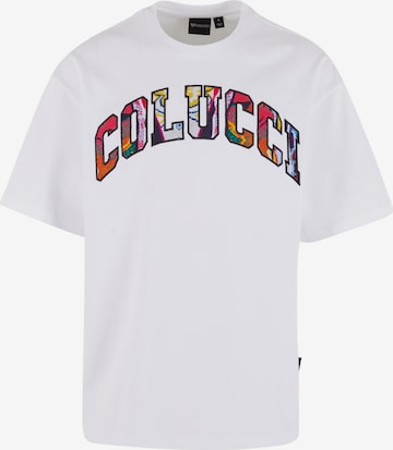 Colucci Shirt 'College' in White: front