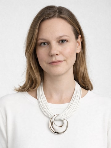 COLLEZIONE ALESSANDRO Kette 'Evora'‌‌‌‌‌ in Weiß