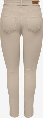 ONLY Skinny Cargohose 'EVEREST' in Beige