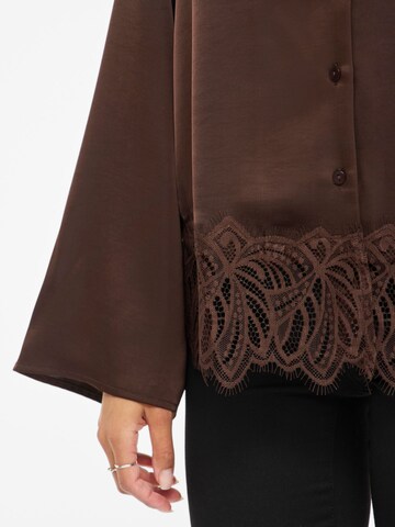 VILA Blouse 'VILea' in Brown