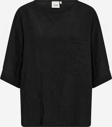 Wasabi Concept - Pullover ' WA-ANIA ' em preto: frente