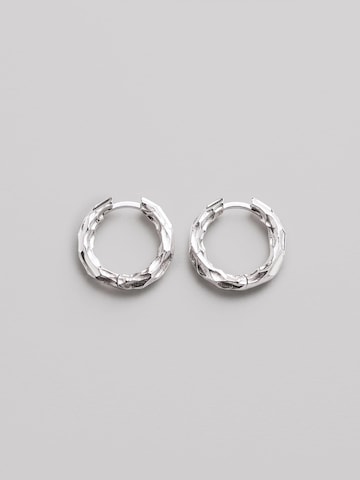 REYTEL Earrings 'CRATERS' in Silver