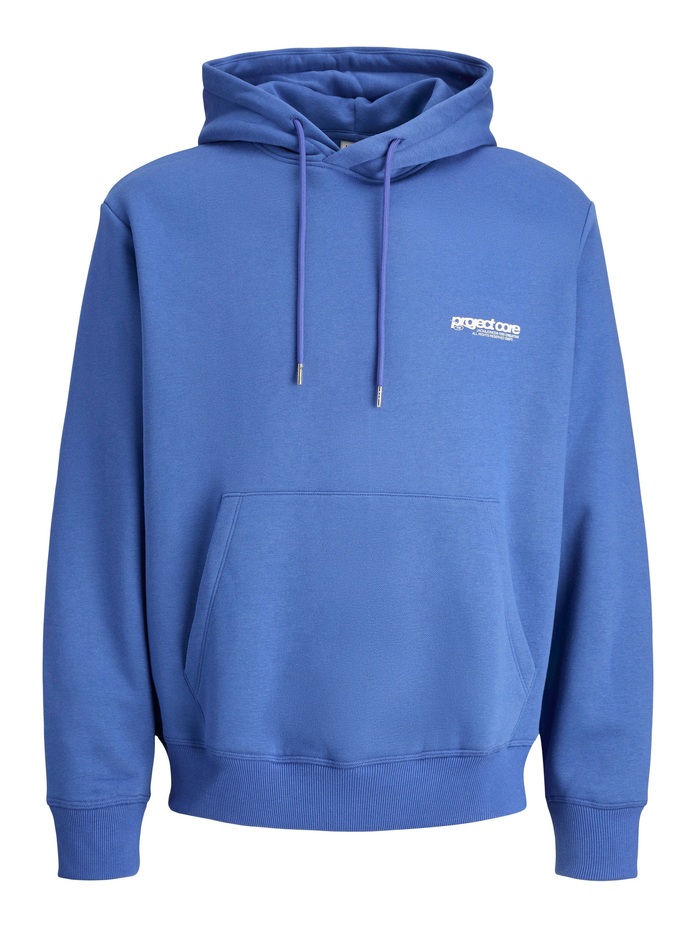 Sweat-shirt 'JCOUnion' JACK & JONES en bleu : devant