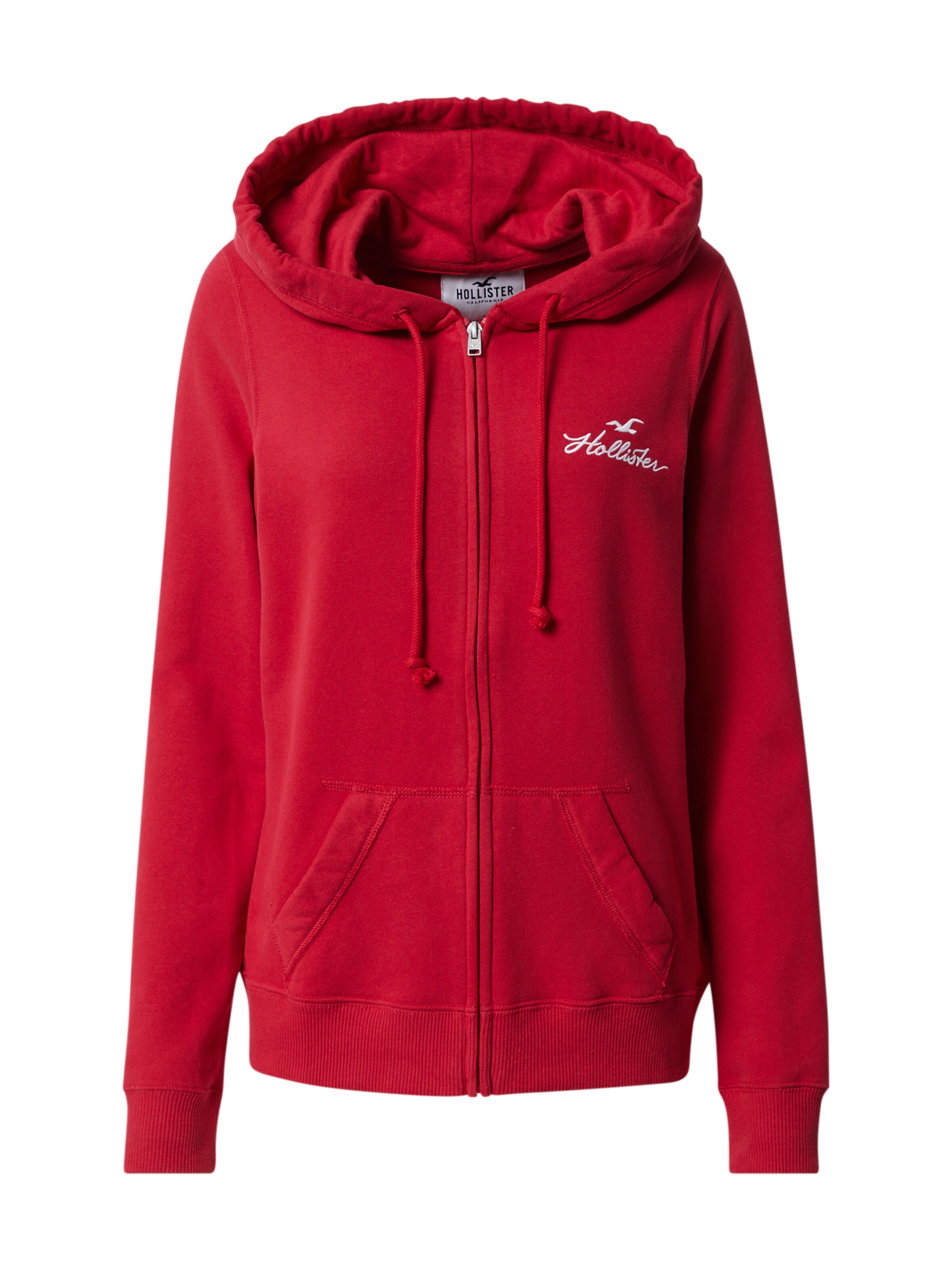 hollister red hoodie