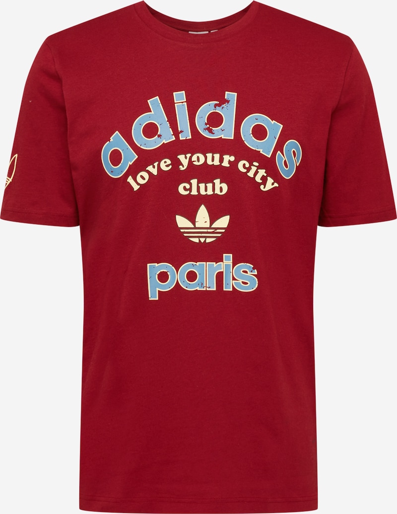 ADIDAS ORIGINALS Shirt in Merlot | ABOUT YOU