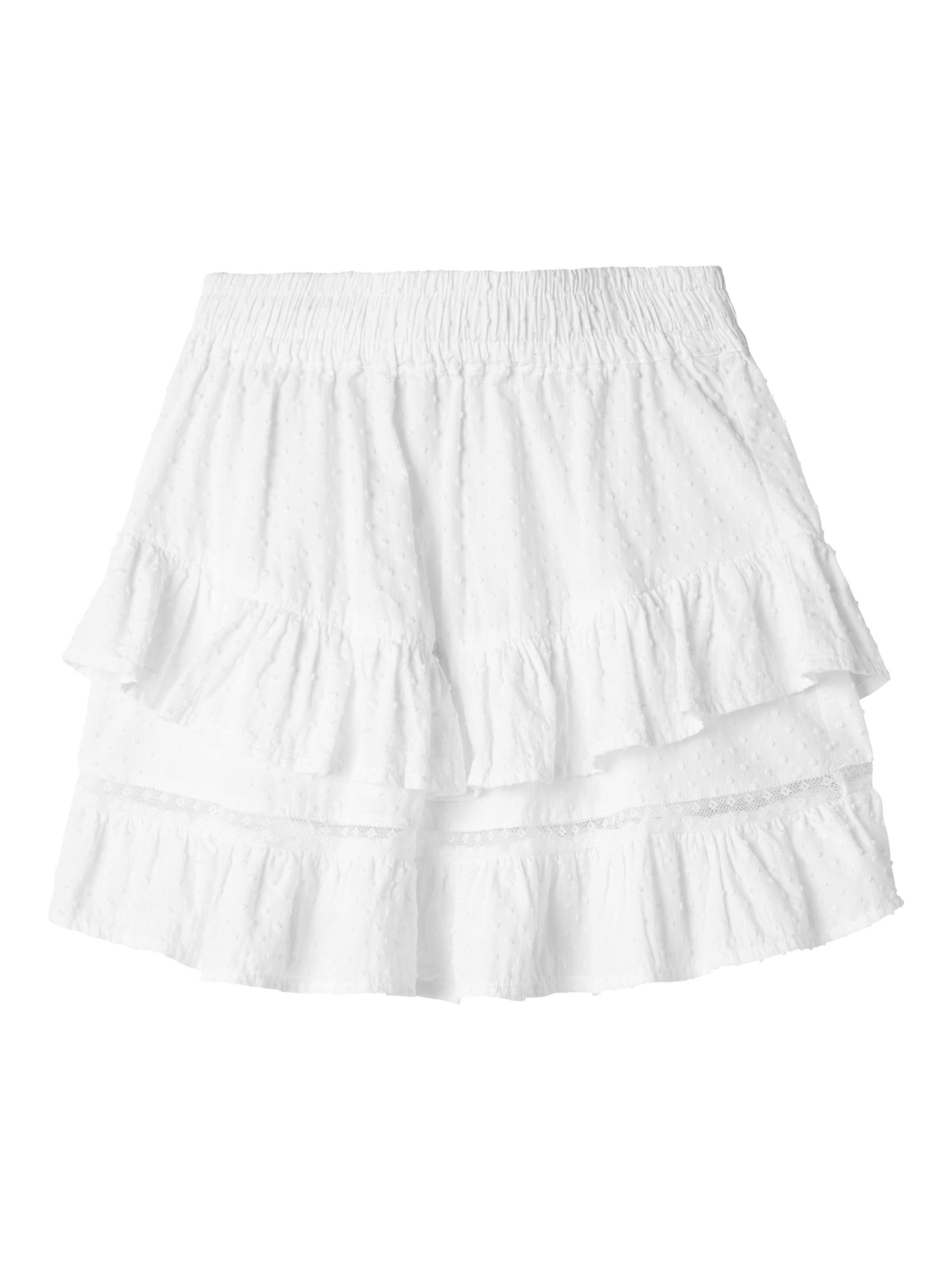 NAME IT - Falda en blanco: frente