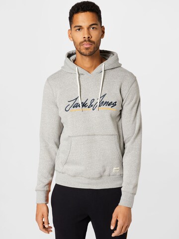 Sweat-shirt 'Tons' JACK & JONES en gris : devant